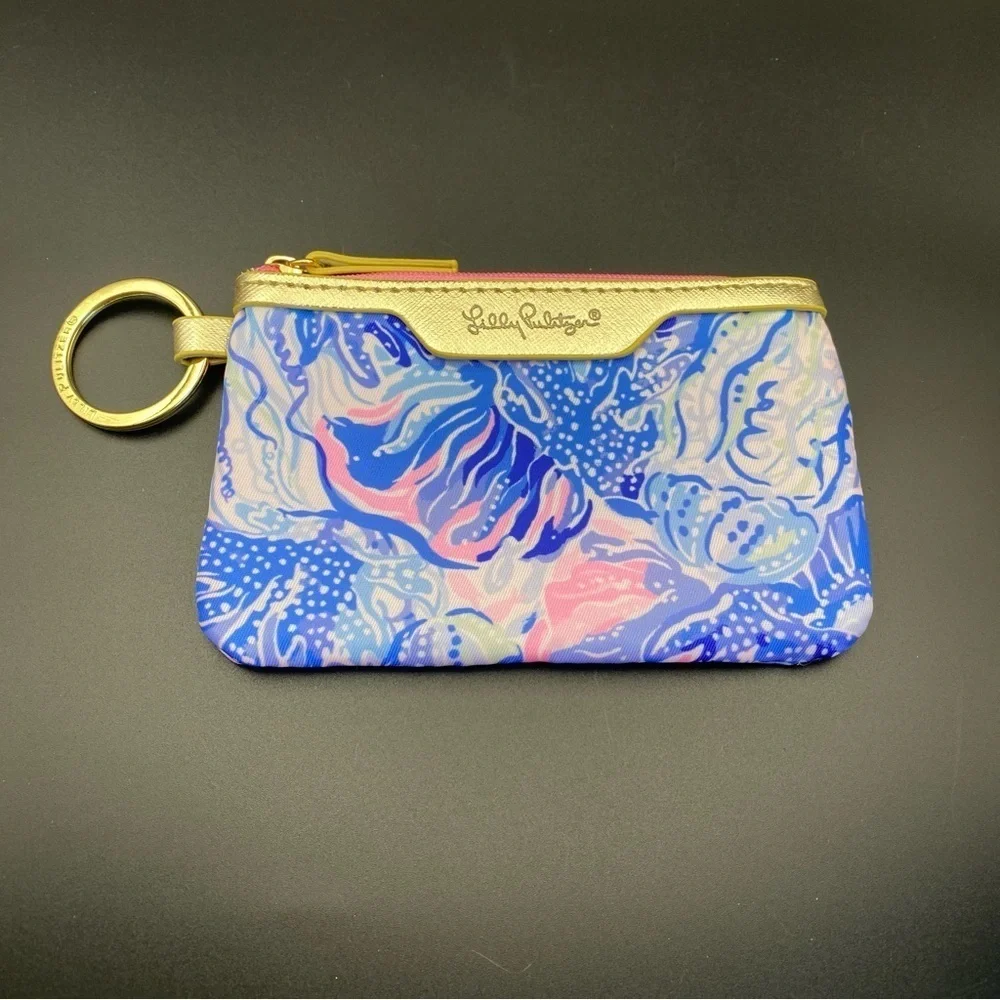 Lilly Pulitzer Keychain Wallet